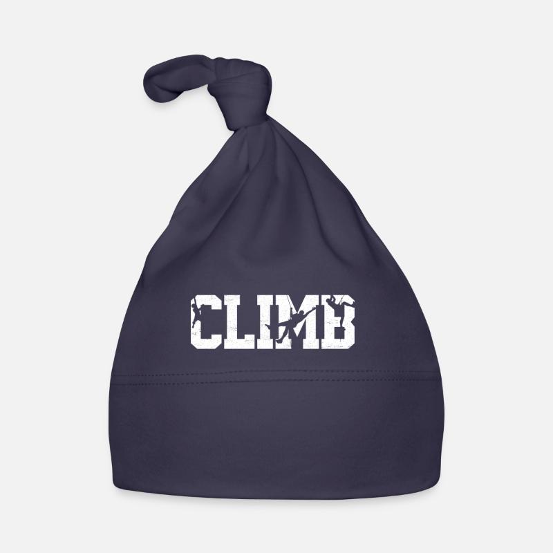 Rock Climbing Climber Climb Baby Bio-Mütze