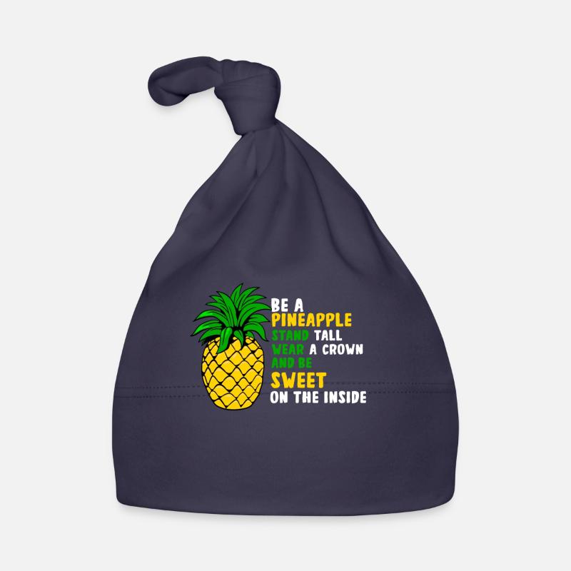 Pineapple Organic Baby Cap