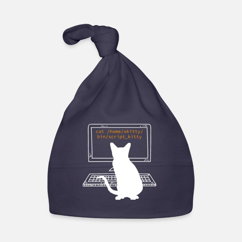 Cat Owner Cat Programmer Computer Science Organic Baby Cap