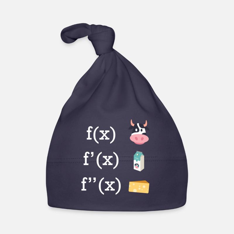 Facture infinitésimale vache fromage lait prof de maths Bonnet bio Bébé