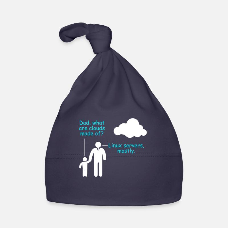 Coder Software Entwickler Witz Cloud Linux Server Baby Bio-Mütze