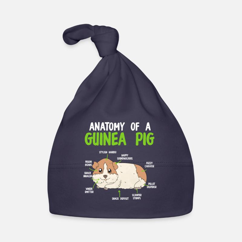 Anatomie d’un cobaye Cobaye Bonnet bio Bébé