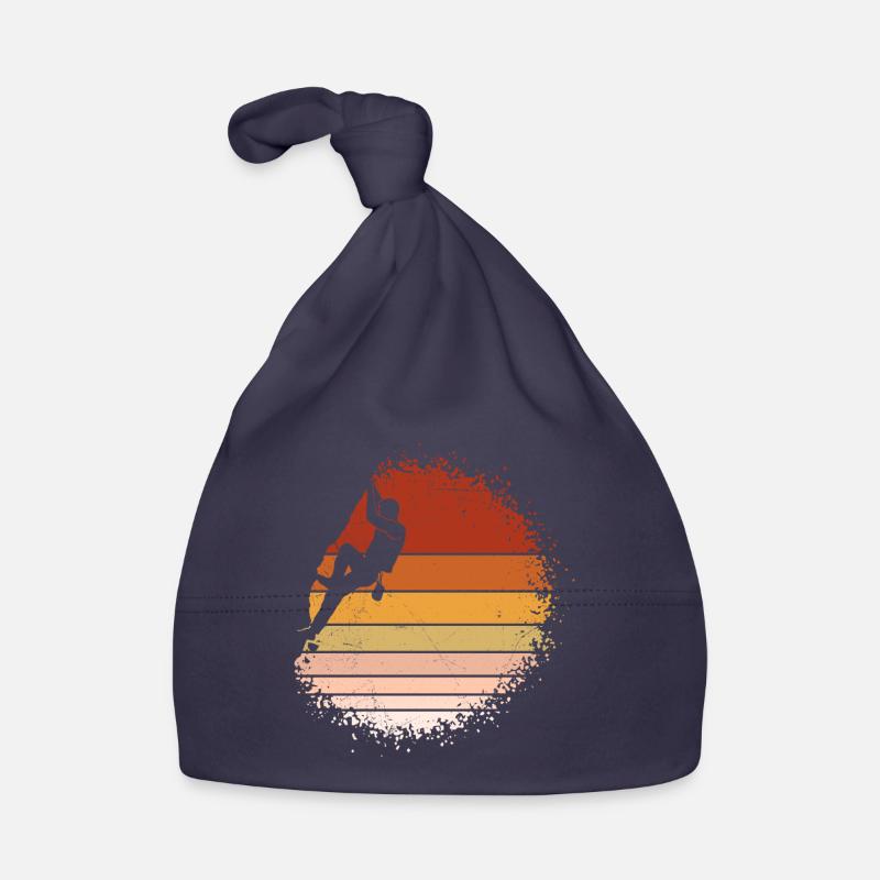 Vintage Escalade Retro Boulder - Bonnet bio Bébé - marine