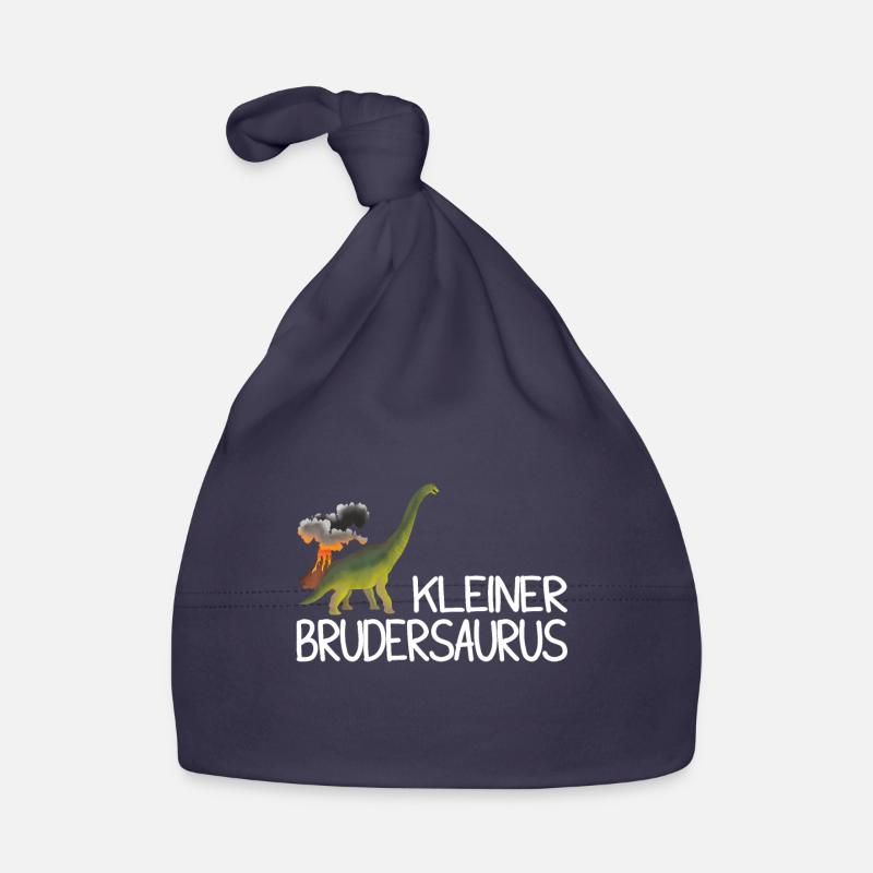Bruder Kleiner Brudersaurus Dinosaurier Geschenk Baby Bio-Mütze