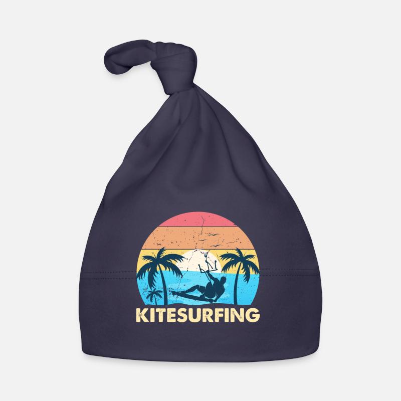 Kite Kiteboarding Kitesurfer Gift Organic Baby Cap