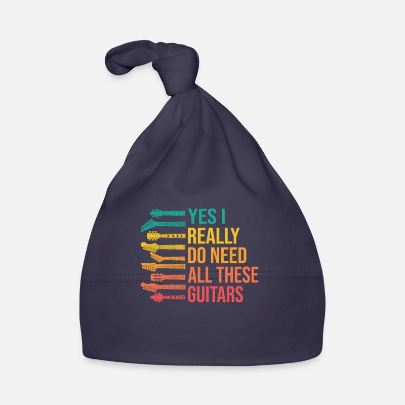 Guitar Papa Guitarist Organic Baby Cap
