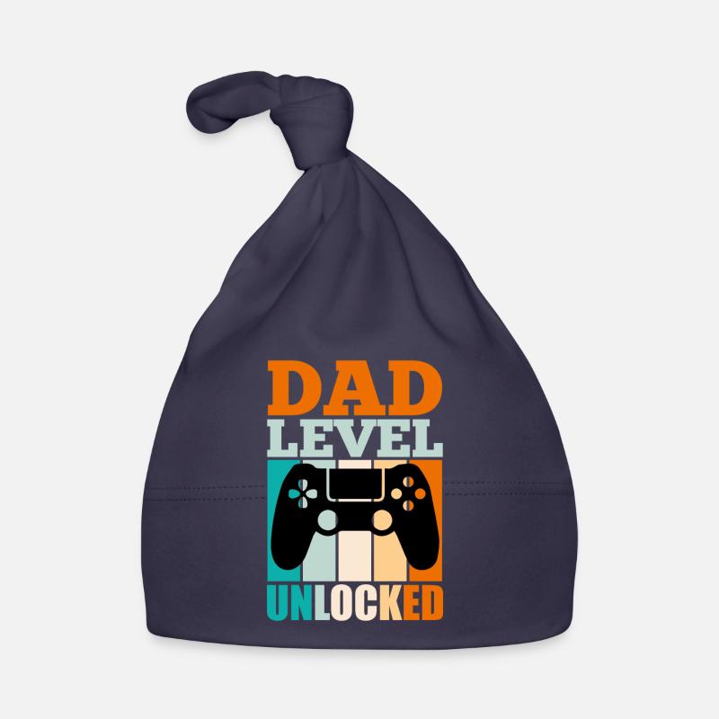 Dad Level unlocked papa 2022 Jeu Bonnet bio Bébé