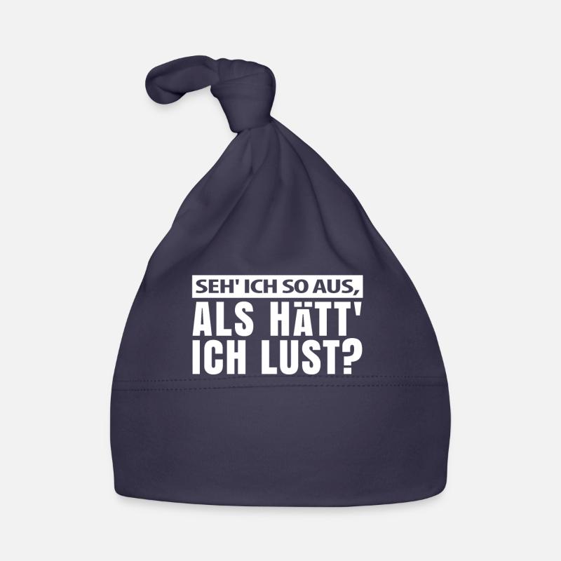 Lustiger Spruch Baby Bio-Mütze