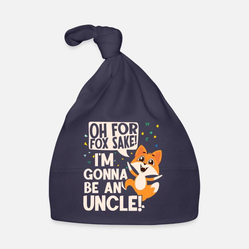 I become Uncle Proud Organic Baby Cap