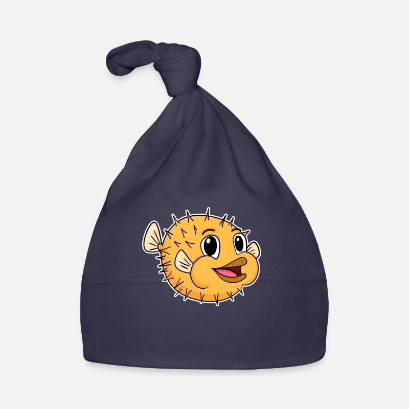 Poisson hérisson Bonnet bio Bébé