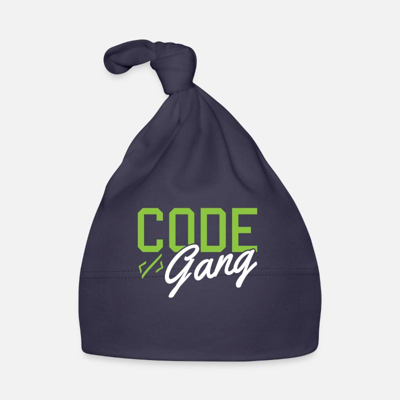 Hacking Programmer Hacker Code Coding Gift Organic Baby Cap