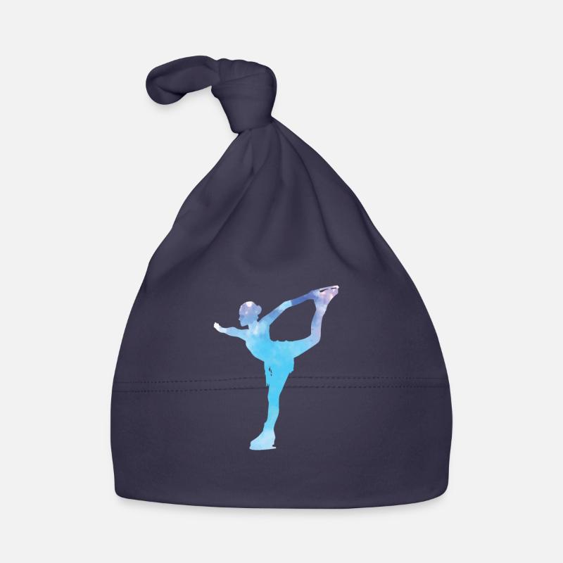 Eiskunstlauf Schlittschuh laufen Eis Baby Bio-Mütze