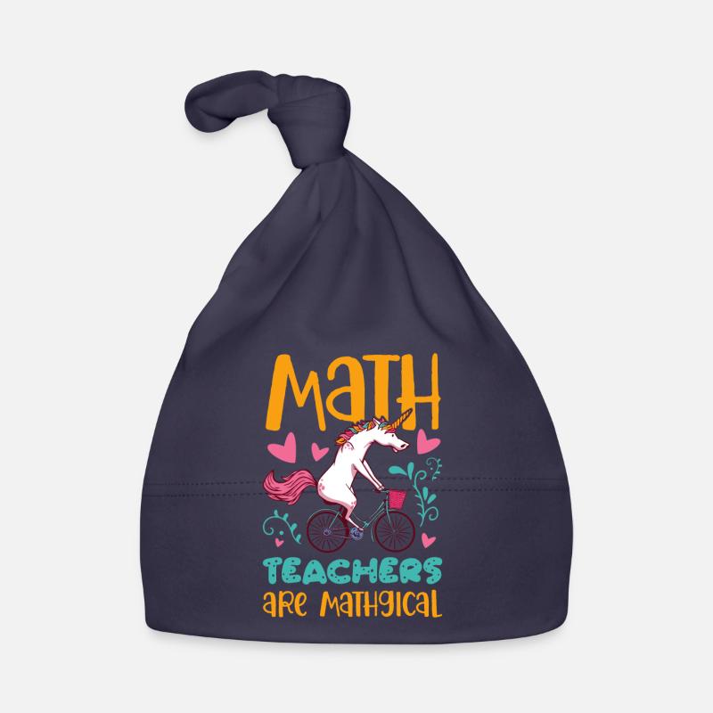 Math Design for a Math Teacher Organic Baby Cap