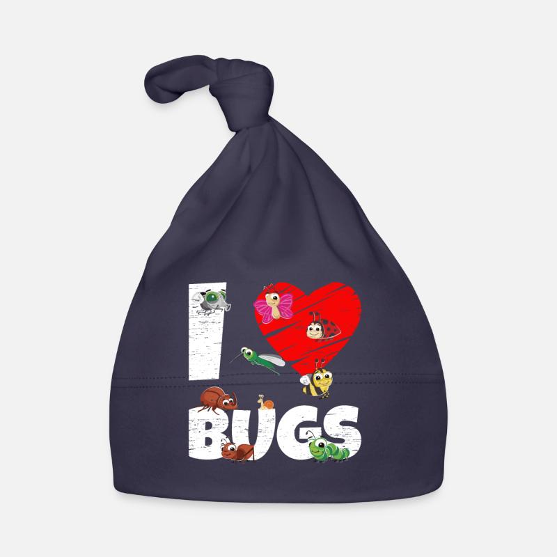 Bug Collecting I Love Bugs Organic Baby Cap