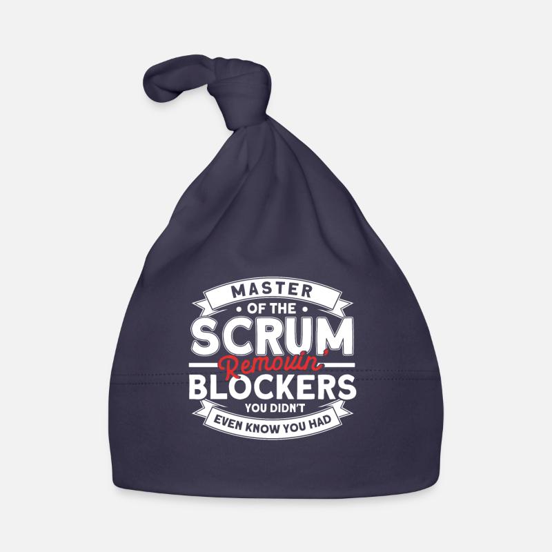 Git Developer Scrum Master Programmer Geschenk Baby Bio-Mütze