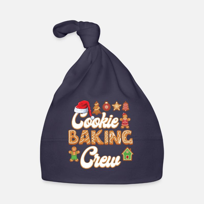 Cookie Baking Crew Christmas Baking Organic Baby Cap