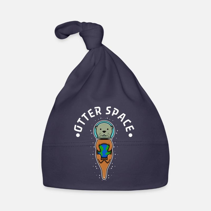 Otter space Baby Bio-Mütze