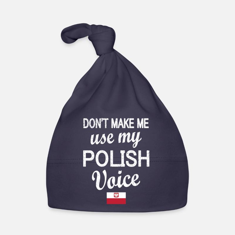 Proud Pole Poland Flag Polish Roots Organic Baby Cap