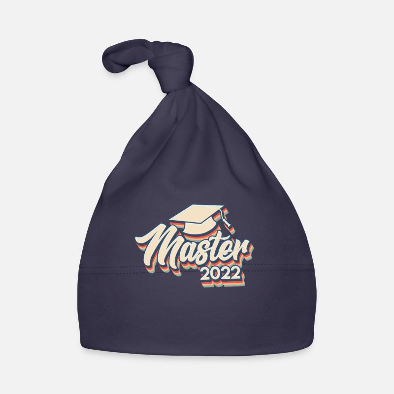 Master 2022 Master's Degree 2022 Organic Baby Cap