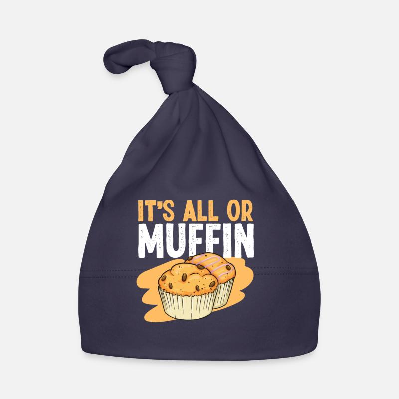 Bake Baking Muffin Pun It'S All Or Baby Bio-Mütze