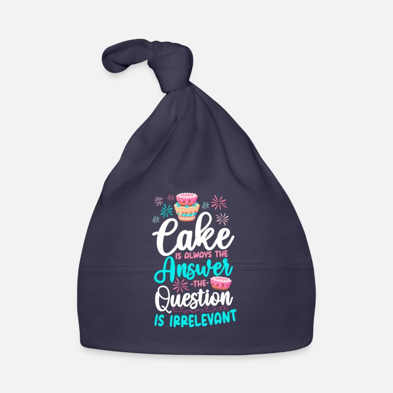 Bake Baking Cake Cake Is Always Organic Baby Cap