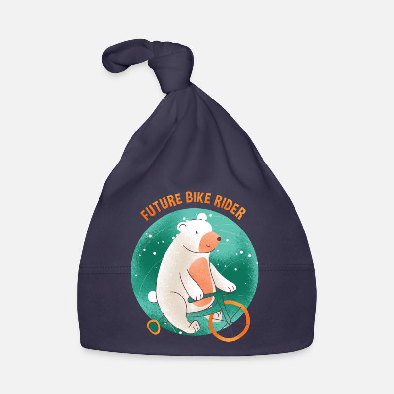 Gift Baby Polar Bear Organic Baby Cap
