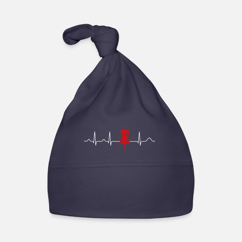 Disc Golf ECG Heartbeat Bonnet bio Bébé