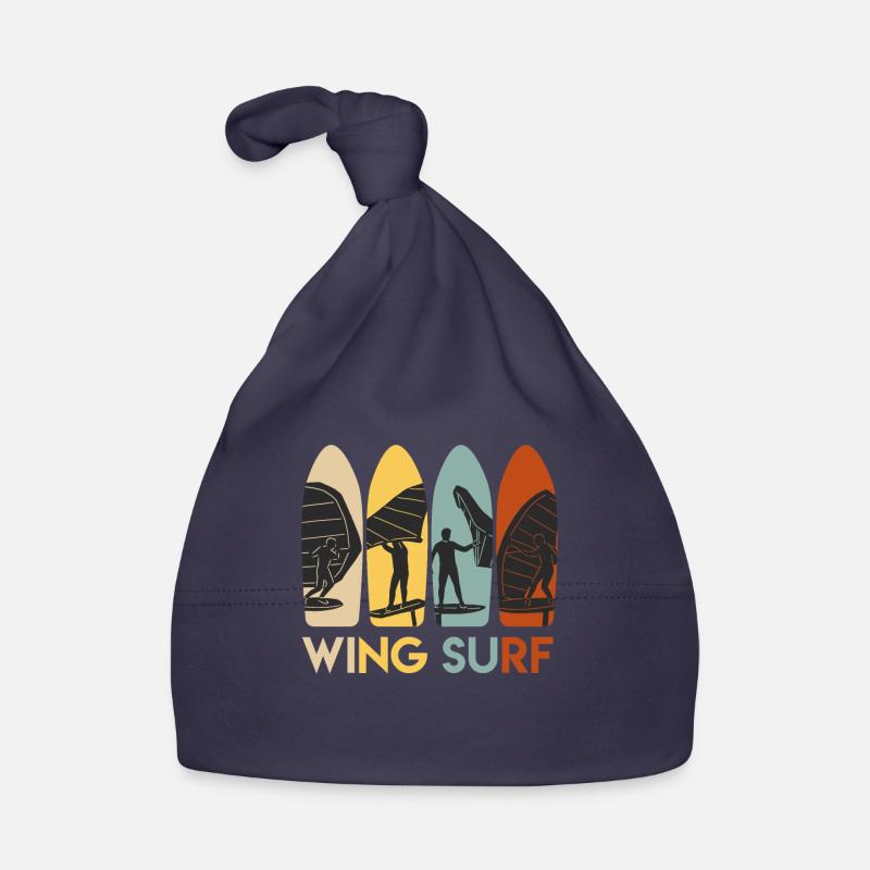 Wing Surf WIng Foil Retro Wingfoiling Baby Bio-Mütze