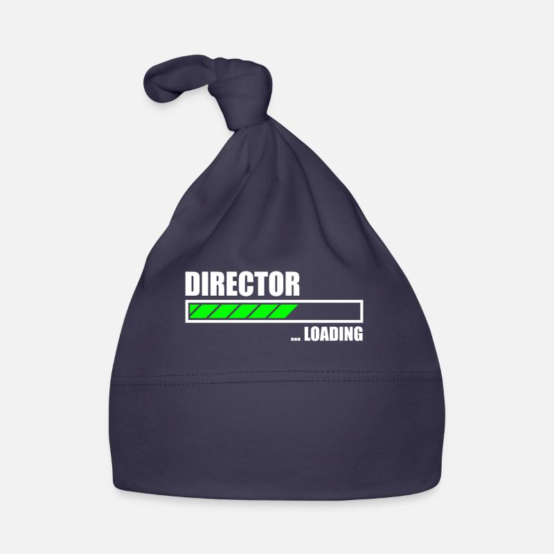 Director Loading Bar Organic Baby Cap