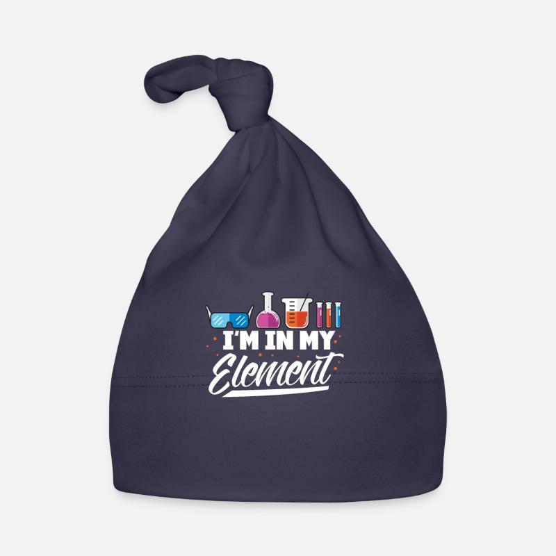 Chimie - Bonnet bio Bébé - marine