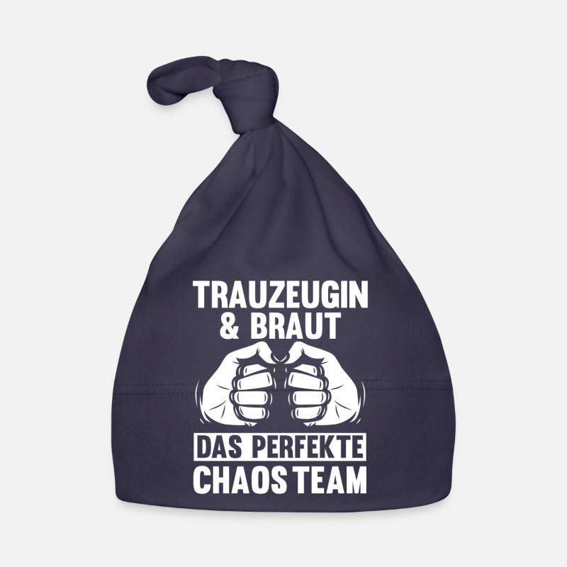 Trauzeugin Baby Bio-Mütze