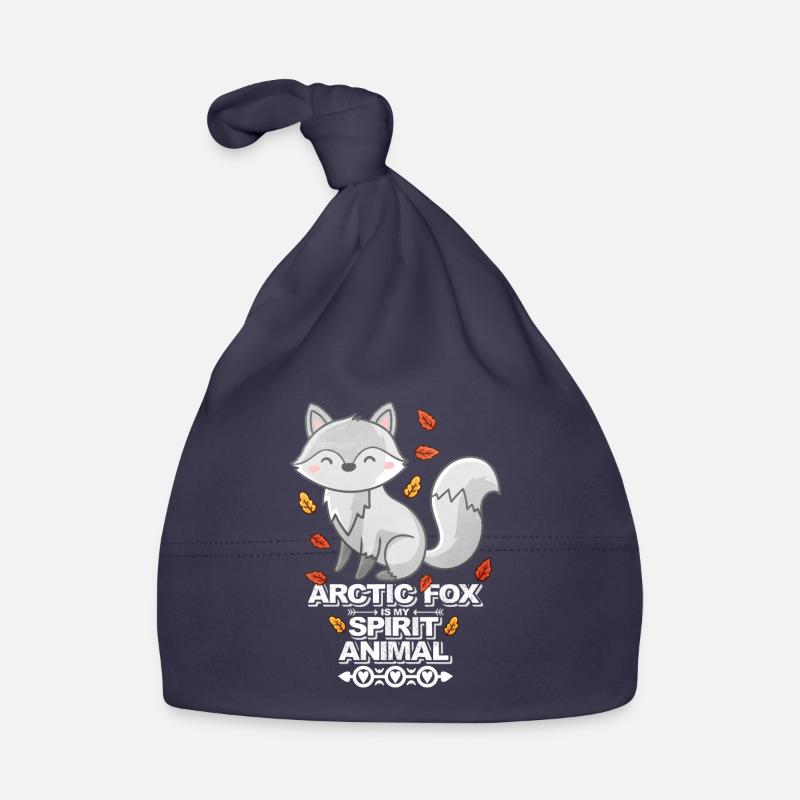 Polarfuchs - Baby Bio-Mütze - Navy