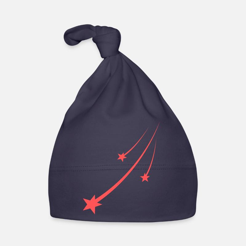 Star Orange Design Organic Baby Cap