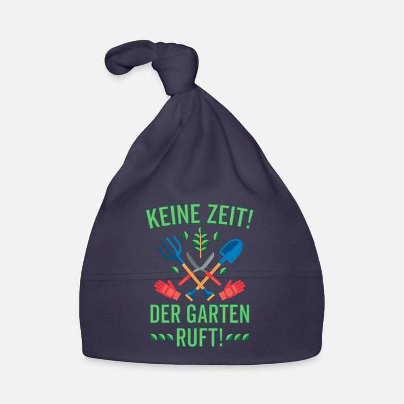 Keine Zeit der Garten ruft Baby Bio-Mütze