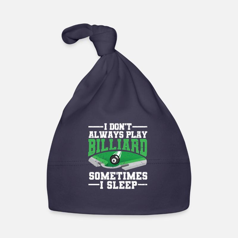 Drôle de billard billard je joue Bonnet bio Bébé