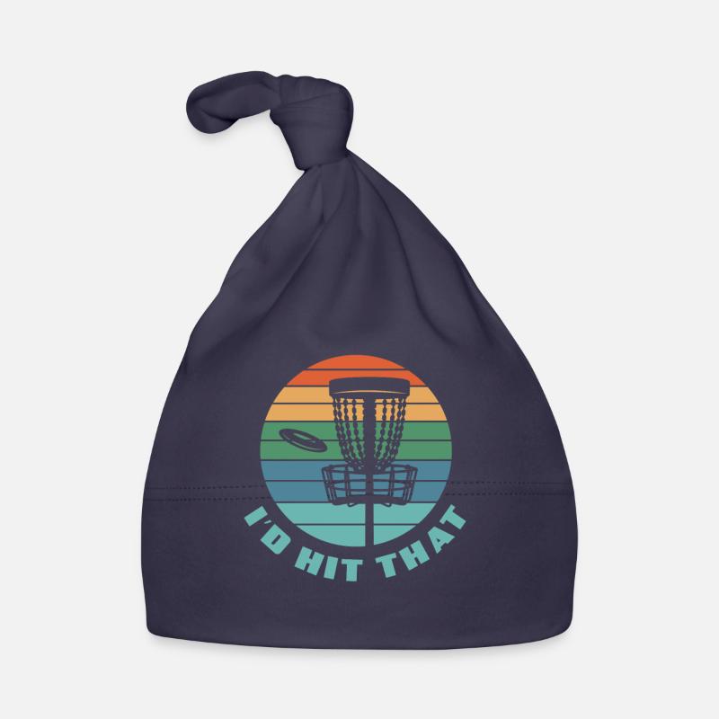Drôle de Disc Golfer Disc Golfer Cadeau Bonnet bio Bébé