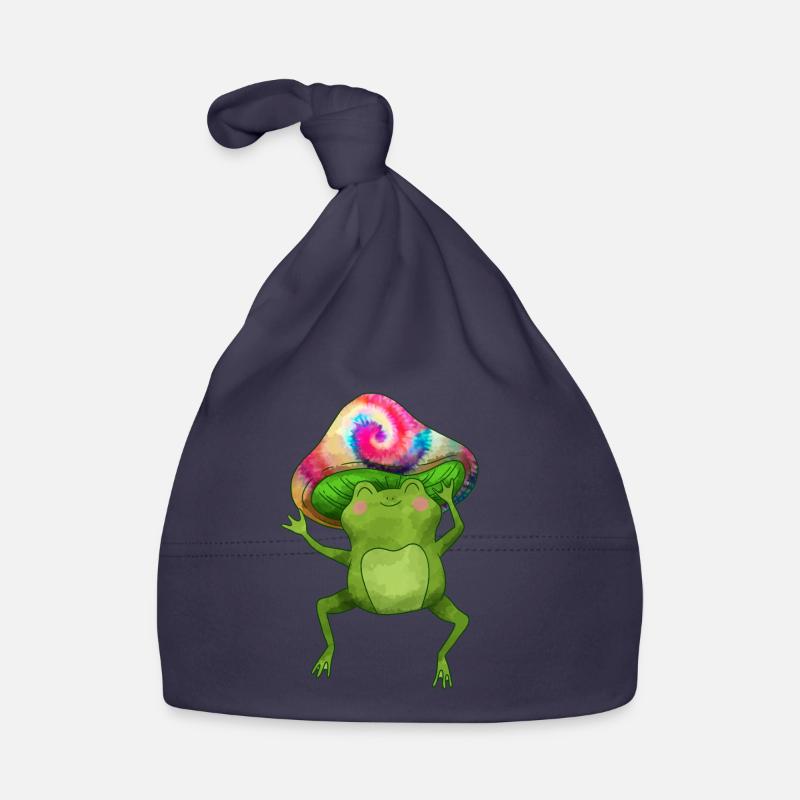 Frosch Baby Bio-Mütze