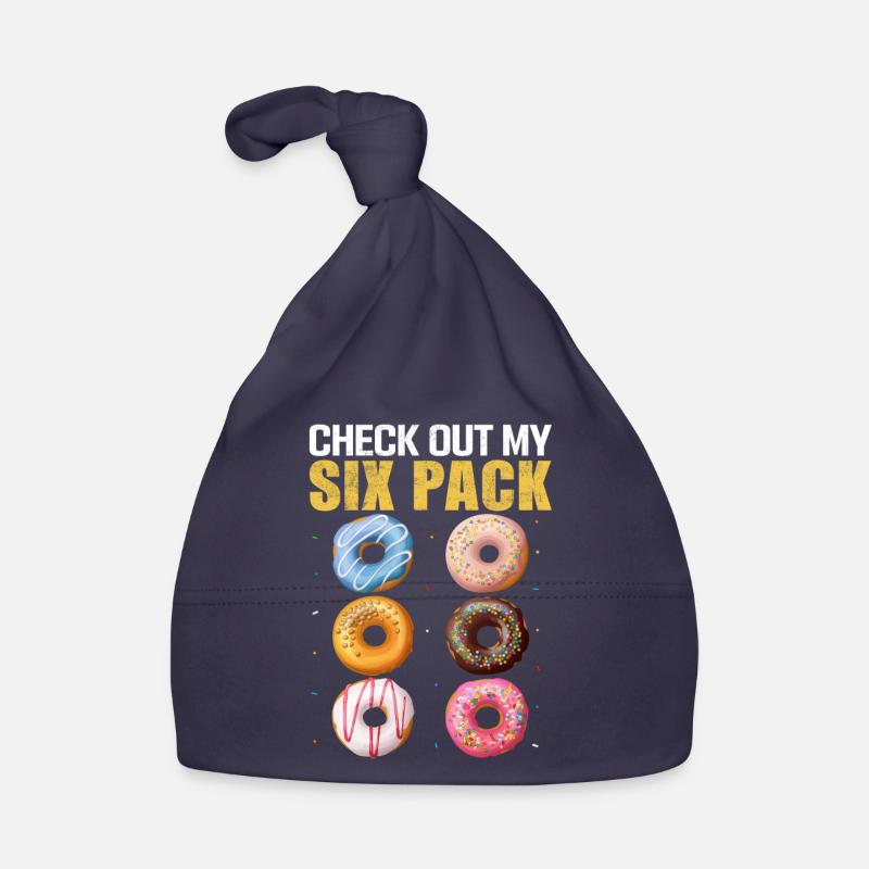 Check Out My Six Pack Donuts Baby Bio-Mütze