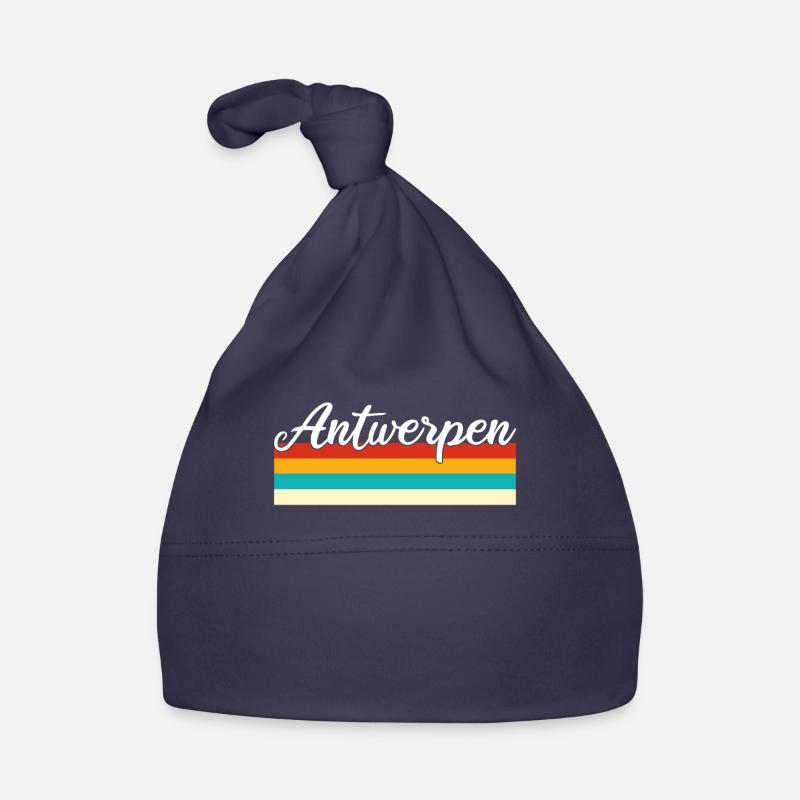 Antwerp Retro Vintage Organic Baby Cap
