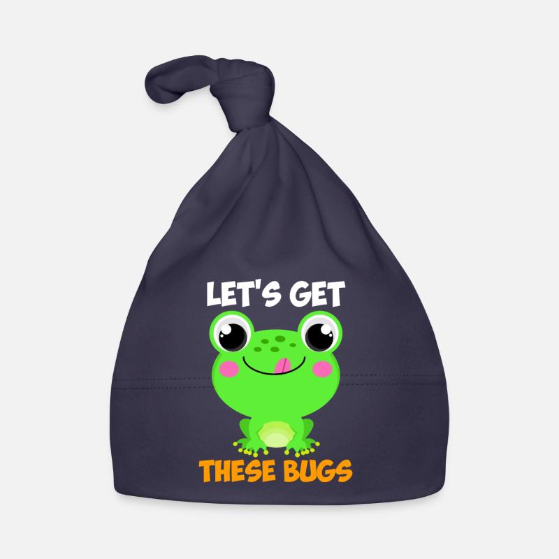 Obtenons ces Bugs Frog Programmer Bonnet bio Bébé