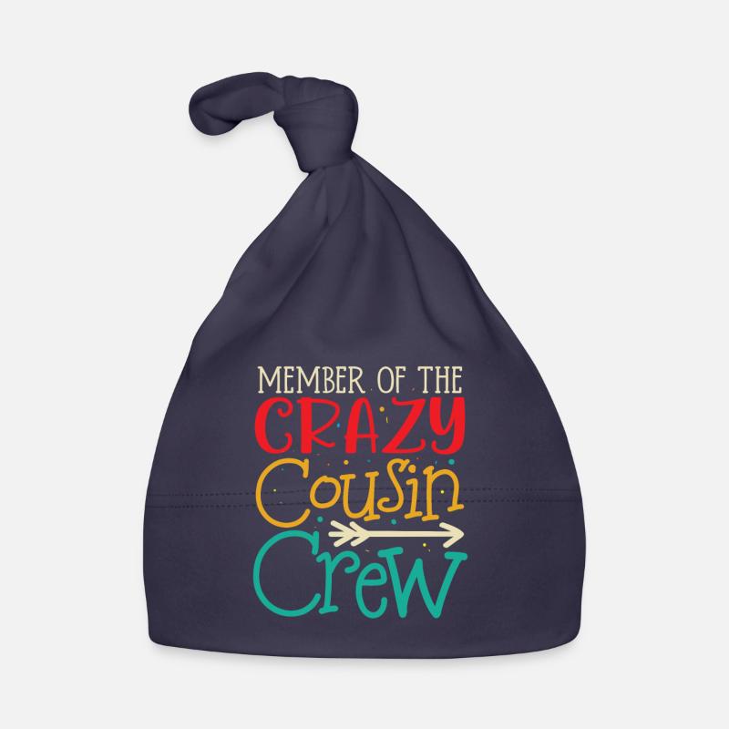 Membre de l’équipage de Crazy Cousin - Bonnet bio Bébé - marine