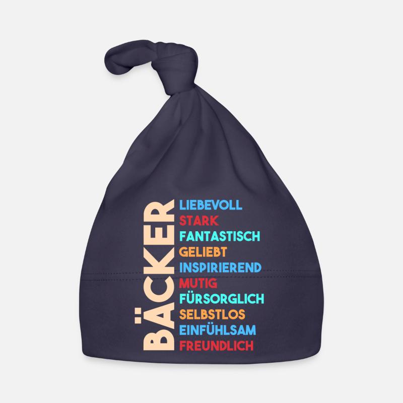 Bäckerei Bäcker Baby Bio-Mütze