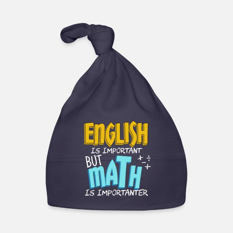 Anglais Math Bonnet bio Bébé