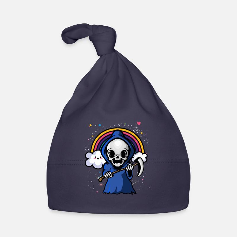 Retro Gothic Vintage Goth Okkult Baby Bio-Mütze