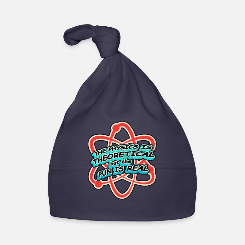 Physicien physicien - Bonnet bio Bébé - marine