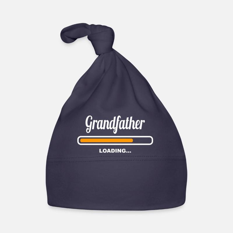 Grandfather Loading Baby Bio-Mütze