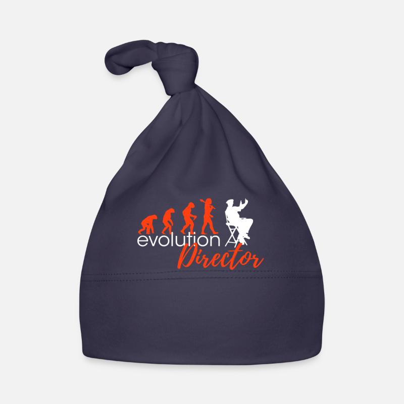 Director Evolution Designers Edition - Organic Baby Cap - navy