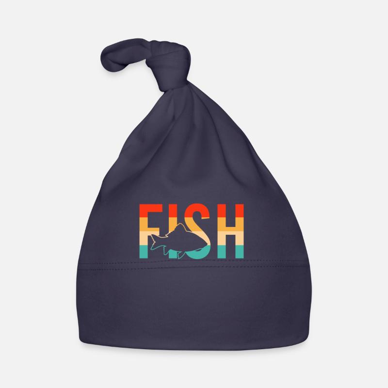 Fish fish Organic Baby Cap