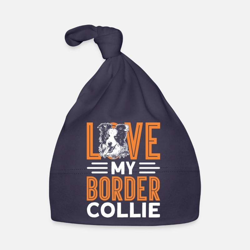 J’adore mon Border Collie Bonnet bio Bébé