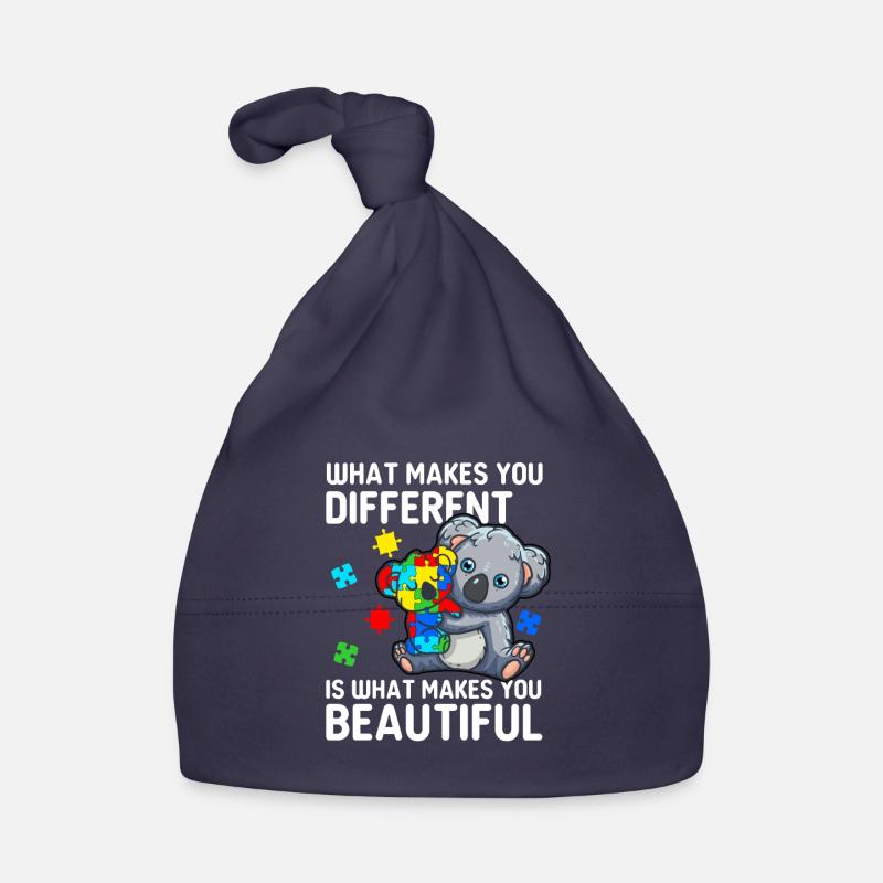 Be Different Autismus Mama Koala Autist Baby Bio-Mütze